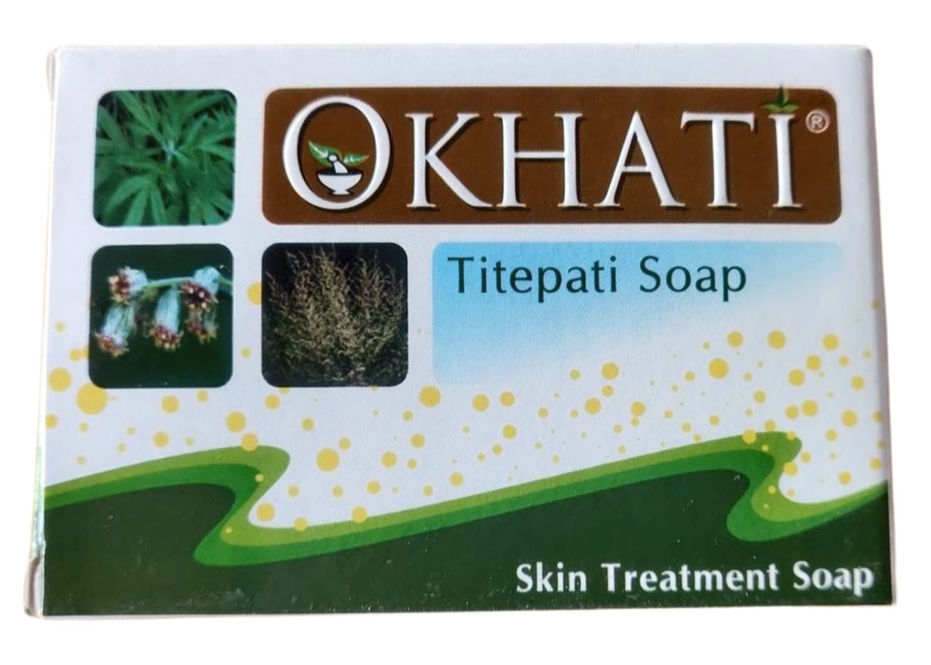 Okhati Titepati Herbal Soap 250 gm ( Two Packs of 125gm Each)